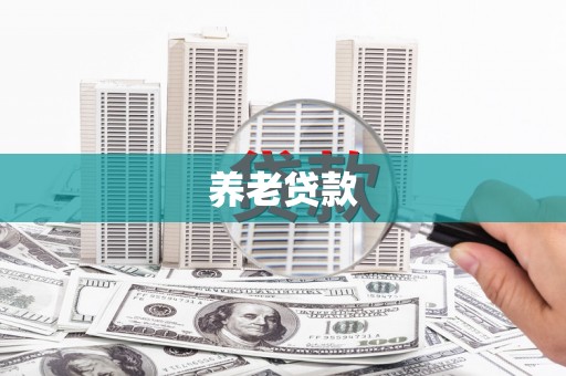 新洲养老贷款