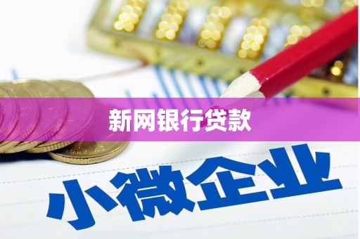 新洲新网银行贷款