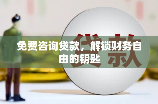 新洲免费咨询贷款，解锁财务自由的钥匙