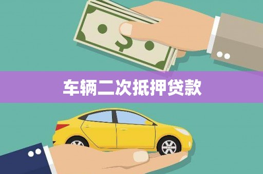 新洲车辆二次抵押贷款