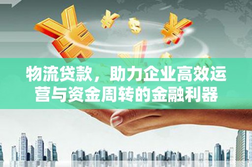 新洲物流贷款，助力企业高效运营与资金周转的金融利器