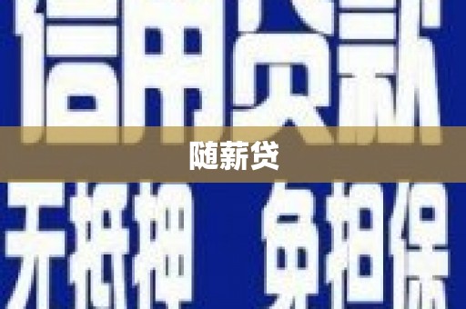 新洲随薪贷