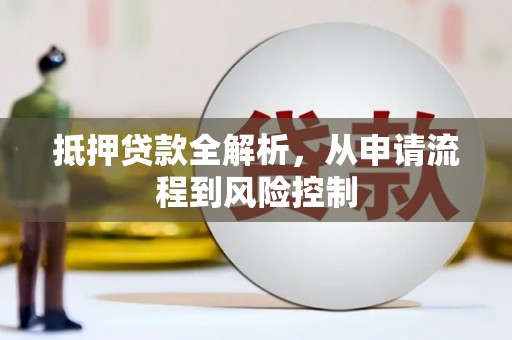 新洲抵押贷款全解析，从申请流程到风险控制