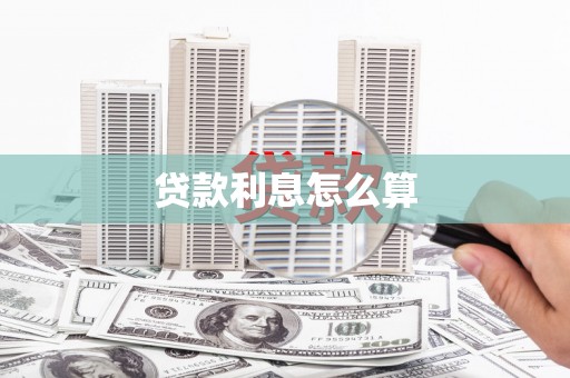 新洲贷款利息怎么算