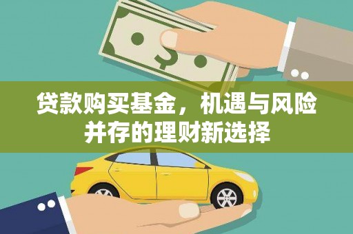 新洲贷款购买基金，机遇与风险并存的理财新选择