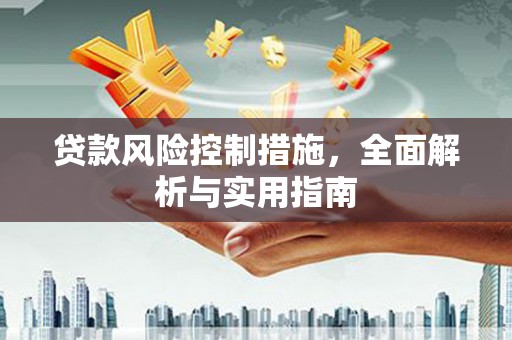 新洲贷款风险控制措施，全面解析与实用指南