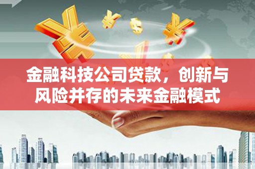 新洲金融科技公司贷款，创新与风险并存的未来金融模式