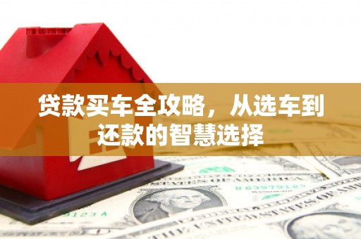新洲贷款买车全攻略，从选车到还款的智慧选择