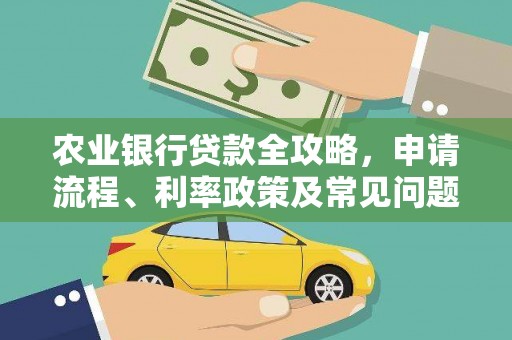 新洲农业银行贷款全攻略，申请流程、利率政策及常见问题解析