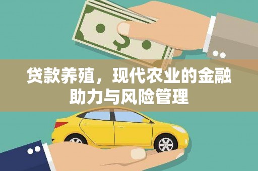 新洲贷款养殖，现代农业的金融助力与风险管理