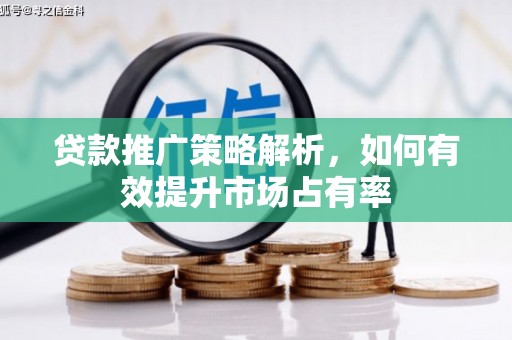 新洲贷款推广策略解析，如何有效提升市场占有率