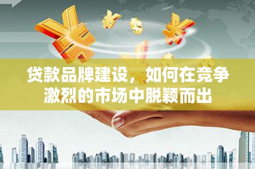新洲贷款品牌建设，如何在竞争激烈的市场中脱颖而出