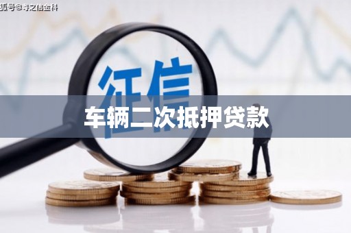 新洲车辆二次抵押贷款