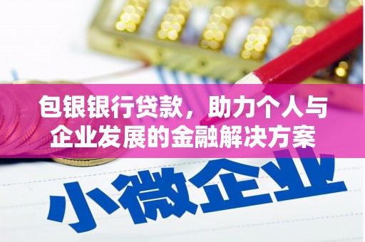 新洲包银银行贷款，助力个人与企业发展的金融解决方案