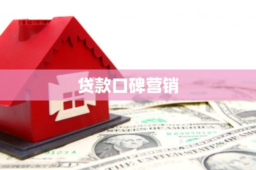 新洲贷款口碑营销