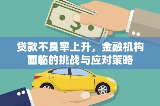 新洲贷款不良率上升，金融机构面临的挑战与应对策略