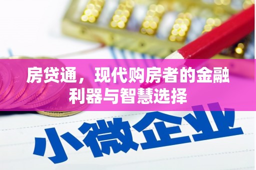 新洲房贷通，现代购房者的金融利器与智慧选择