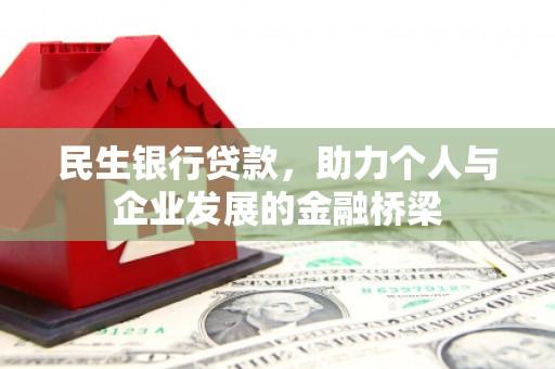 新洲民生银行贷款，助力个人与企业发展的金融桥梁