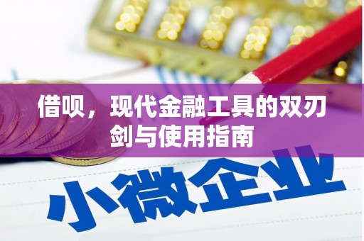 新洲借呗，现代金融工具的双刃剑与使用指南
