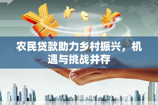 新洲农民贷款助力乡村振兴，机遇与挑战并存