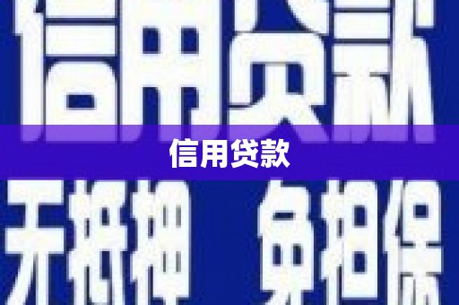 新洲信用贷款