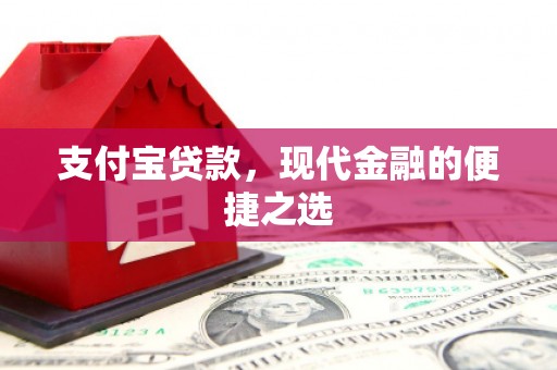 新洲支付宝贷款，现代金融的便捷之选