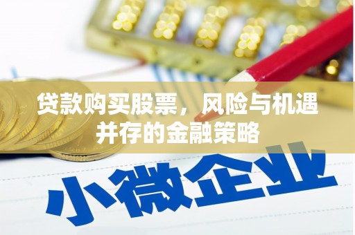 新洲贷款购买股票，风险与机遇并存的金融策略
