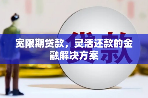 新洲宽限期贷款，灵活还款的金融解决方案