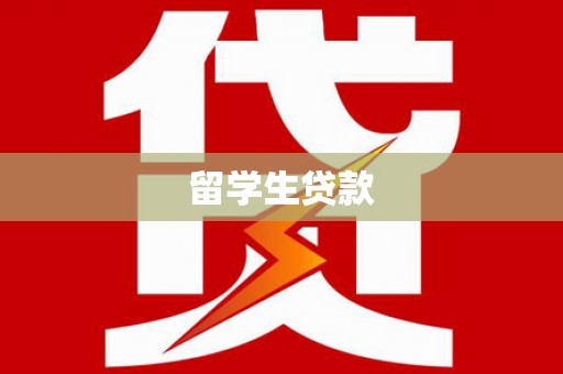 新洲留学生贷款
