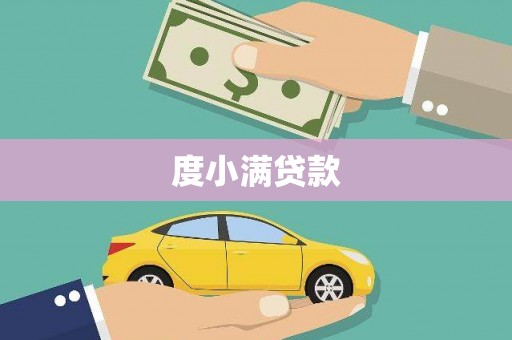 新洲度小满贷款