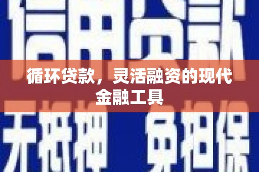 新洲循环贷款，灵活融资的现代金融工具