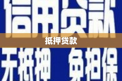 新洲抵押贷款