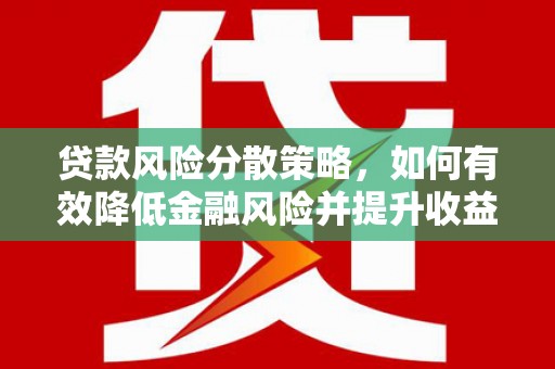 新洲贷款风险分散策略，如何有效降低金融风险并提升收益