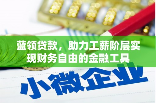 新洲蓝领贷款，助力工薪阶层实现财务自由的金融工具