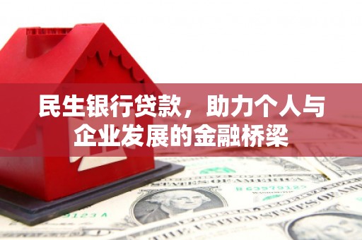 新洲民生银行贷款，助力个人与企业发展的金融桥梁