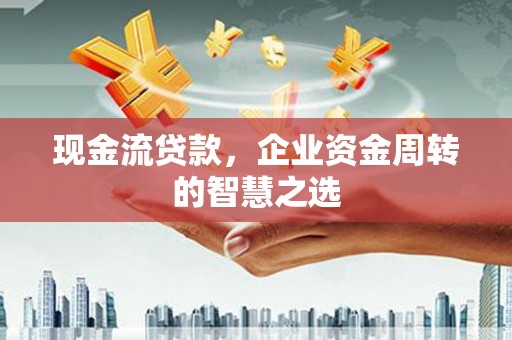 新洲现金流贷款，企业资金周转的智慧之选