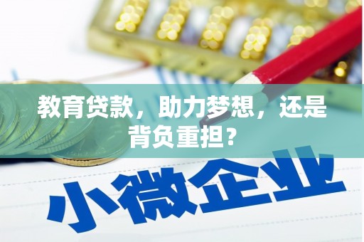新洲教育贷款，助力梦想，还是背负重担？
