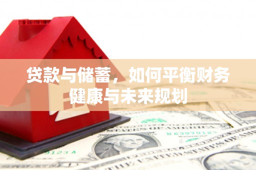 新洲贷款与储蓄，如何平衡财务健康与未来规划