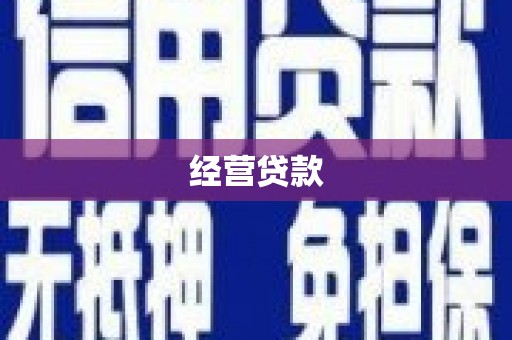 新洲经营贷款