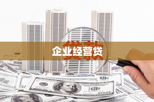 新洲企业经营贷