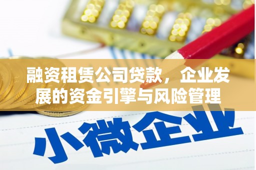 新洲融资租赁公司贷款，企业发展的资金引擎与风险管理