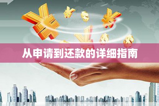 新洲从申请到还款的详细指南