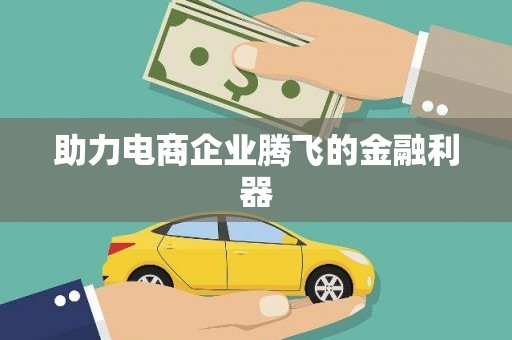 新洲助力电商企业腾飞的金融利器