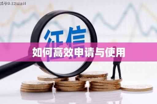 新洲如何高效申请与使用