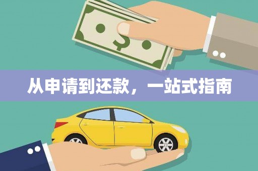 新洲从申请到还款，一站式指南