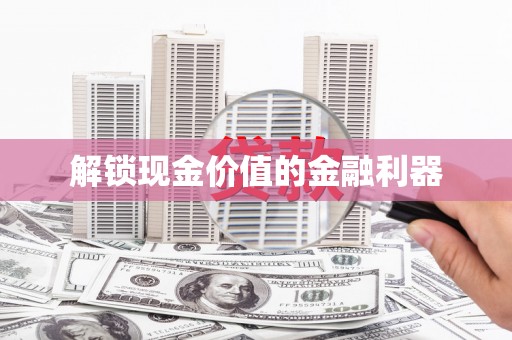新洲解锁现金价值的金融利器