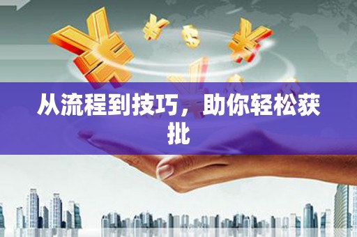 新洲从流程到技巧，助你轻松获批