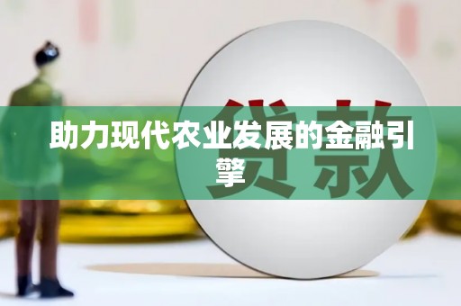 新洲助力现代农业发展的金融引擎