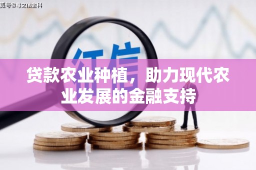 新洲贷款农业种植，助力现代农业发展的金融支持