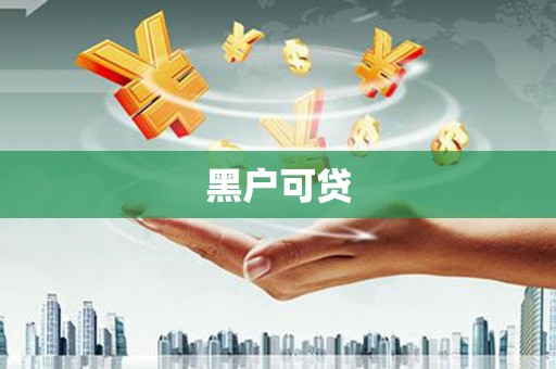 新洲黑户可贷